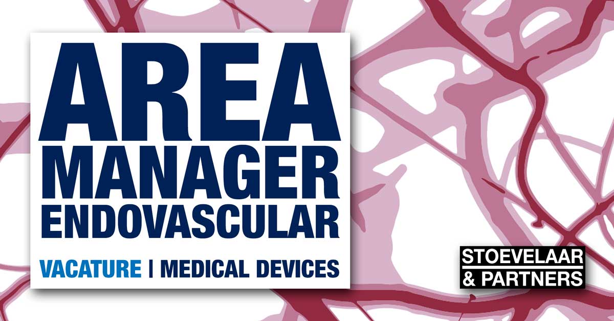 Area Manager Endovascular - vacature medical devices